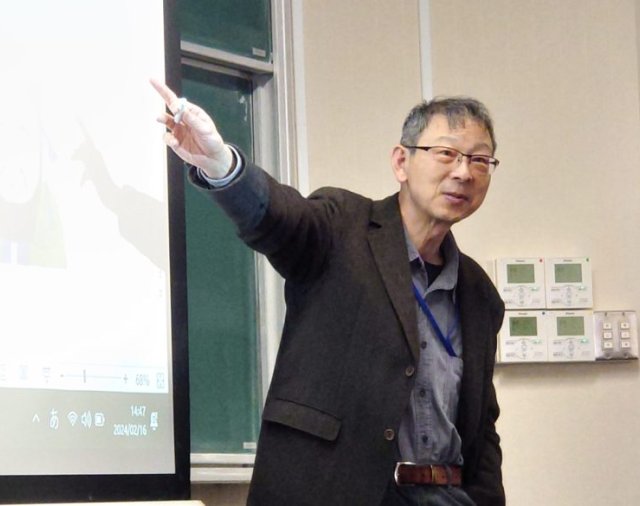 金東光教授の最終講義『異文化理解１』が開講されました